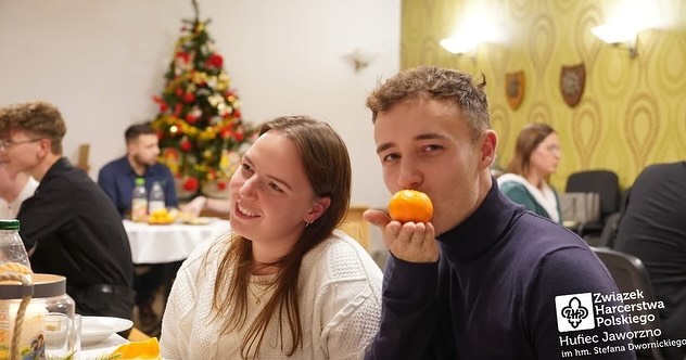 Druga część fotorelacji z Świątecznego Spotkania Władz Hufca. 🎄 (4/9)