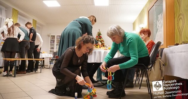 Druga część fotorelacji z Świątecznego Spotkania Władz Hufca. 🎄 (5/9)