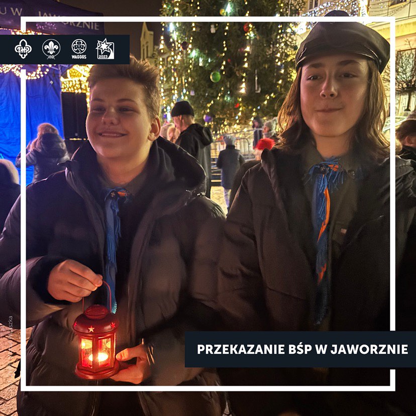 🕯🌟 Dzielmy się Światłem Pokoju! 🌟🕯

16 Grudnia na jaworznickim rynku harcerze z Jaworzna mieli zaszczyt przekazać Betlej (6/8)