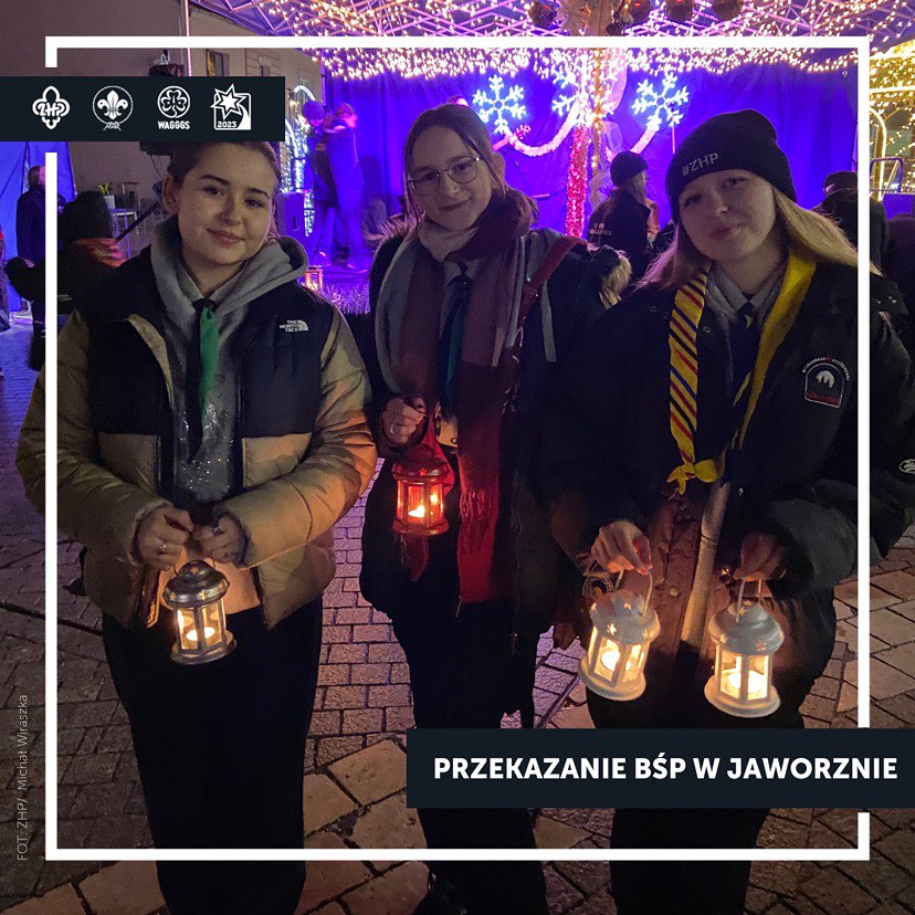 🕯🌟 Dzielmy się Światłem Pokoju! 🌟🕯

16 Grudnia na jaworznickim rynku harcerze z Jaworzna mieli zaszczyt przekazać Betlej (7/8)