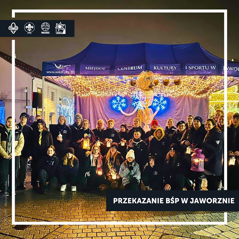 🕯🌟 Dzielmy się Światłem Pokoju! 🌟🕯

16 Grudnia na jaworznickim rynku harcerze z Jaworzna mieli zaszczyt przekazać Betlej (8/8)