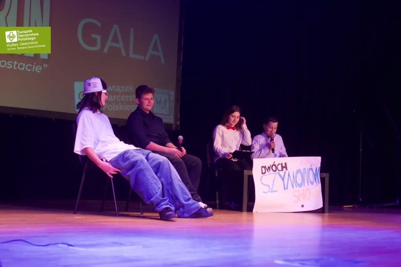 🎭✨ Przegląd Form Teatralnych "Teatron 2024" już za nami, a atmosfera była niezwykle magiczna! 🌟 Harcerze Hufca ZHP Jawor (4/7)