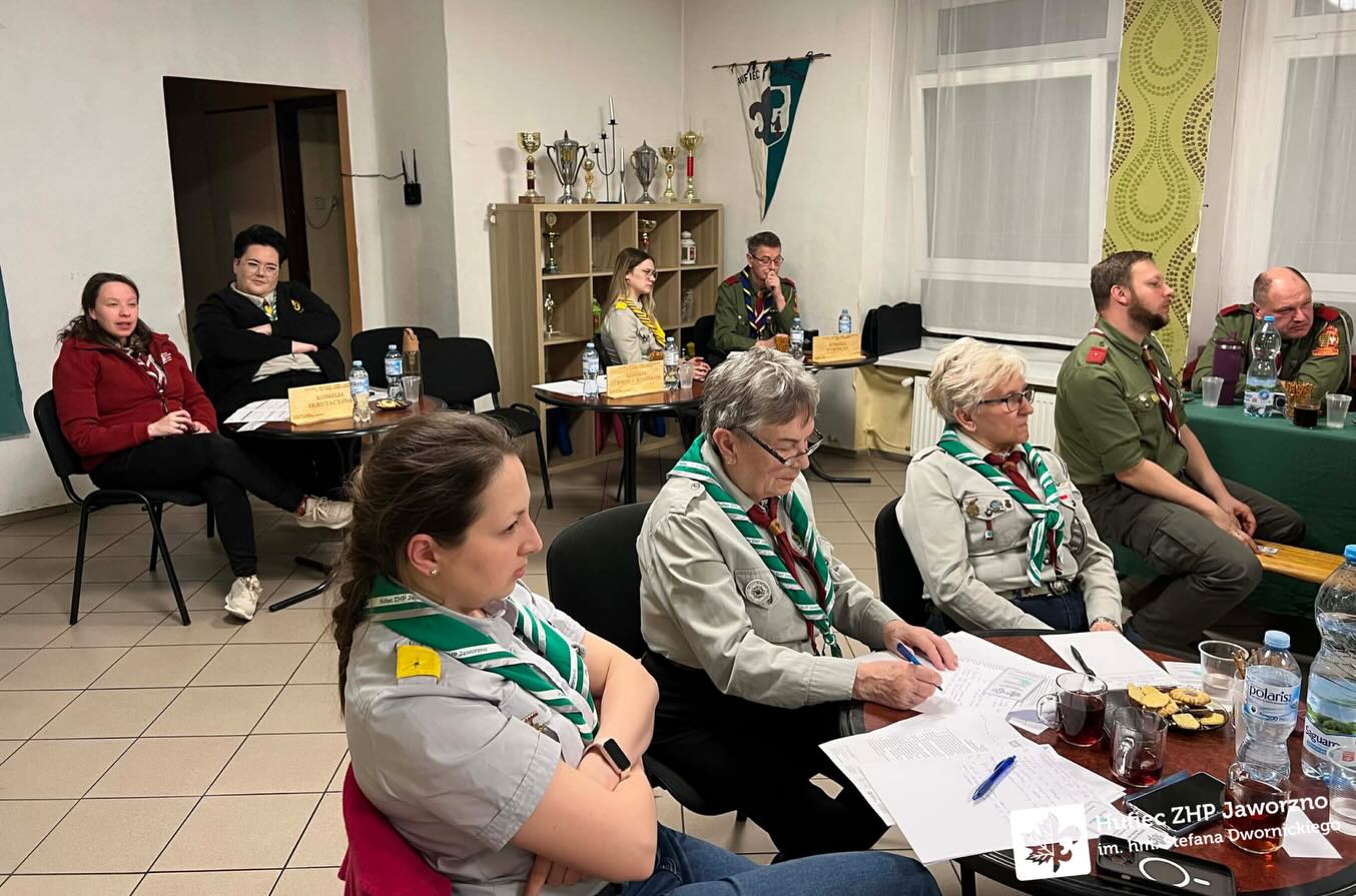 W minioną środę odbyła się zbiórka wyborcza rejonu nr 2, obejmującego Hufce Jaworzno oraz Chrzanów, zwołana w celu wybor (4/5)