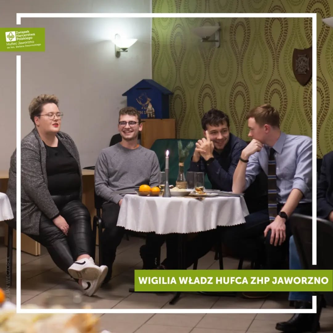 20 grudnia bieżącego roku odbyła się wigilia władz naszego hufca🎄. Spotkanie zgromadziło obecną Komendę Hufca, poprzedni (5/7)